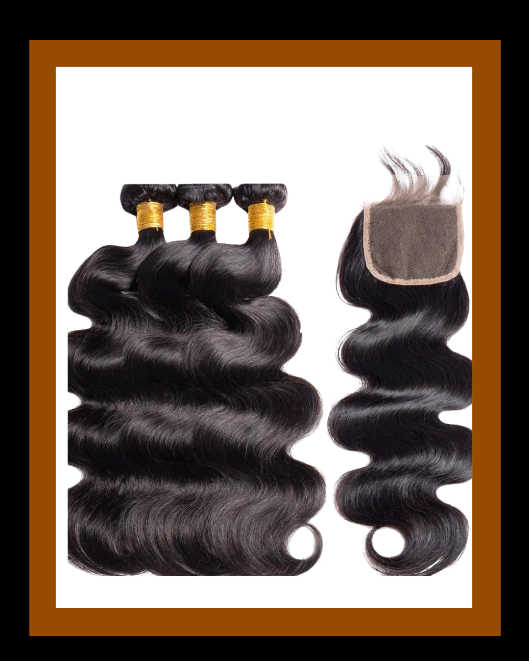 BODY WAVE BUNDLE DEAL + 4*4 CLOSURE