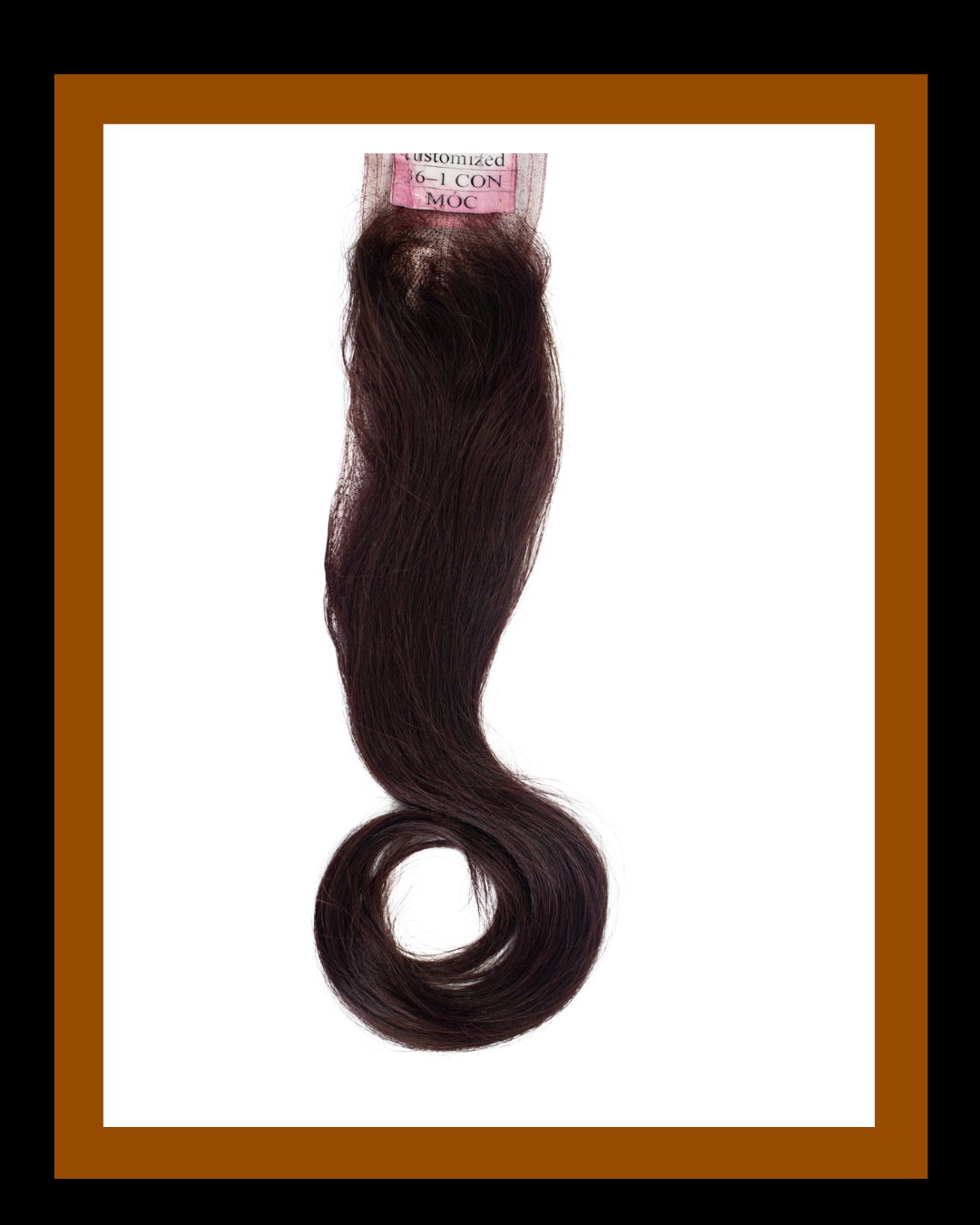 VIETNAMES SDD ROMANCE CURL CLOSURE BURGUNDY