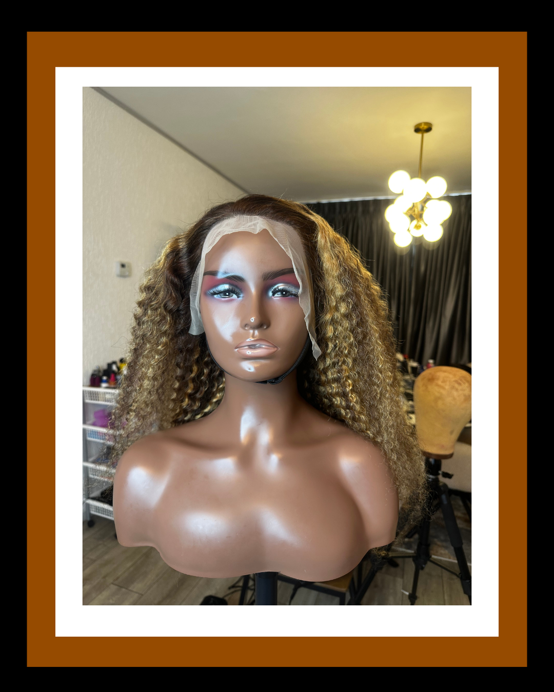 GIGI 13*4 FULL FRONTAL KINKY CURLY