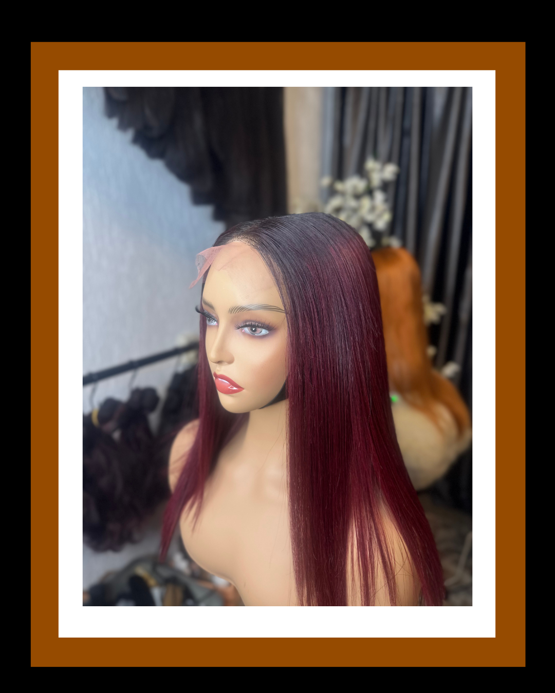 ADA 2*6 CLOSURE BONE STRAIGHT WIG 14INCH