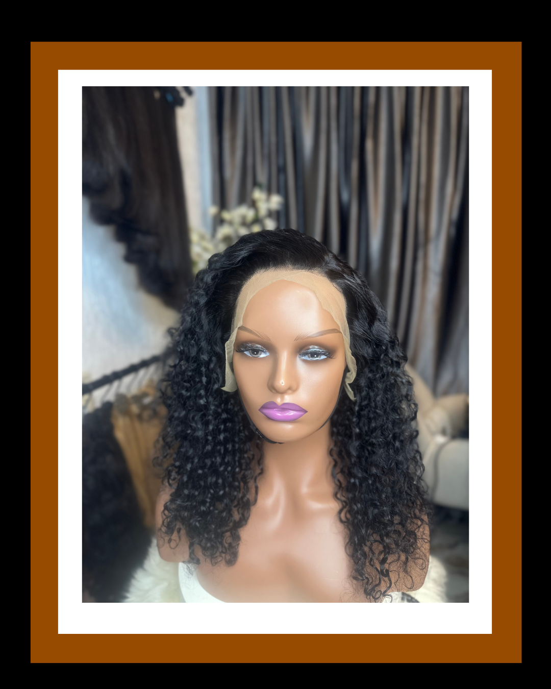 ANITA 13*4 SDD PIXIE CURLY 18INCH NATURAL COLOR