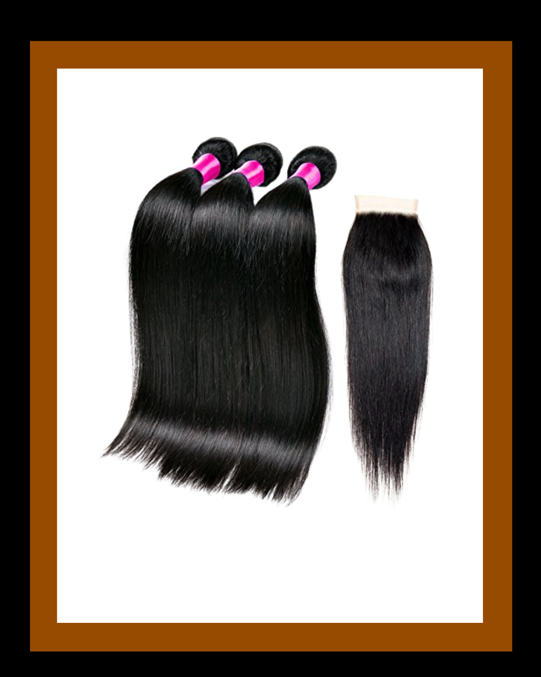 STRAIGHT BUNDLE DEAL + 4*4 CLOSURE