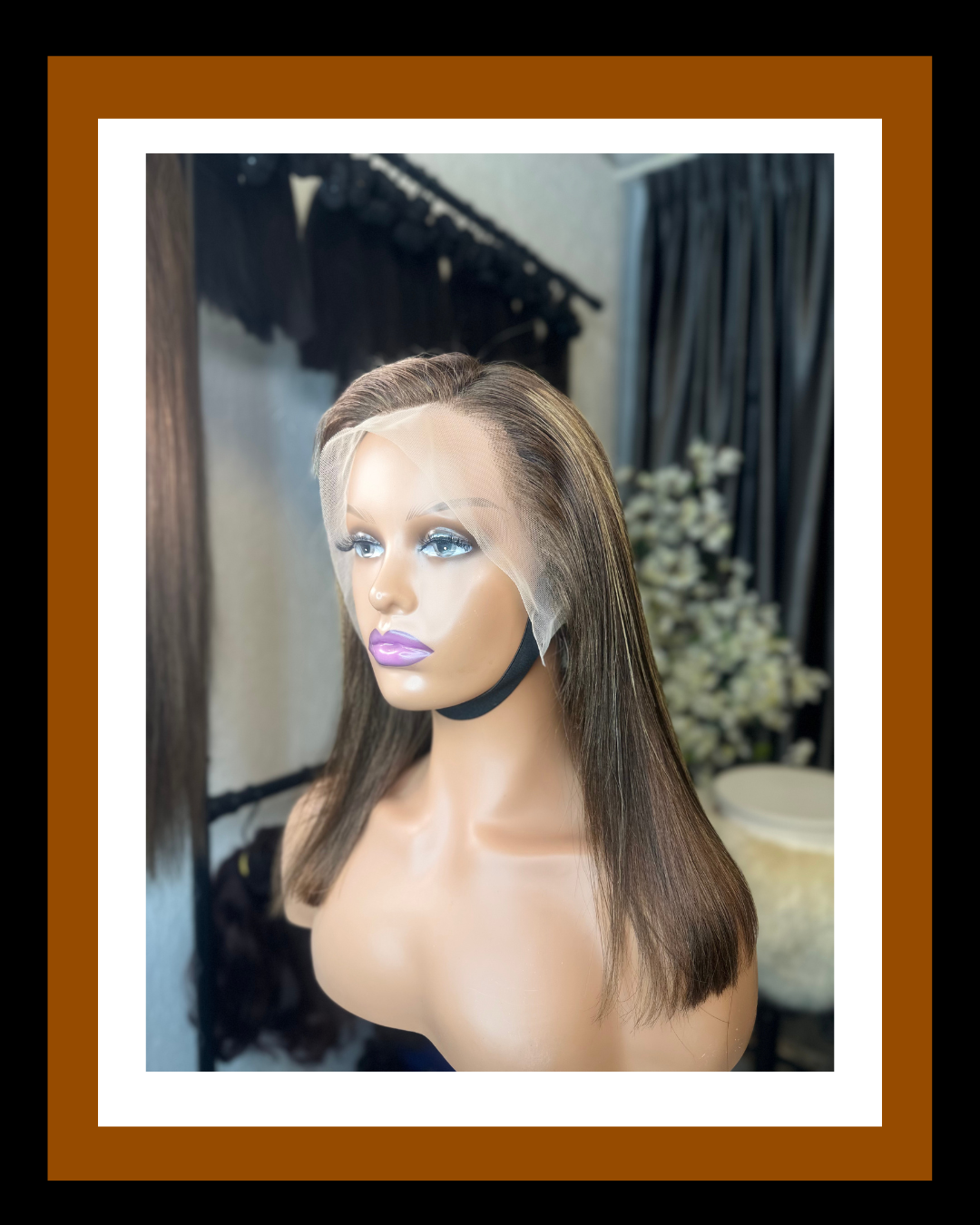 SHILA 13*4 FULL FRONTAL  BOB WIG 14INCH