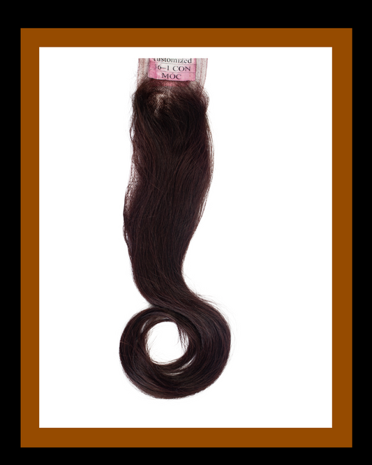 VIETNAMES SDD ROMANCE CURL  CLOSURE BURGUNDY