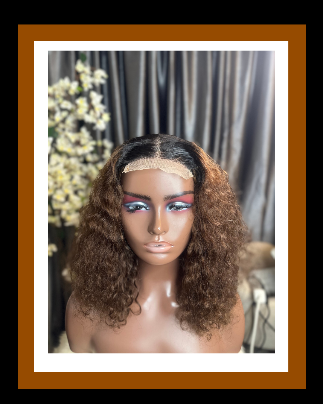 MISS JOJO  4*4 CLOSURE SDD LUXURY CURLS T1B/4