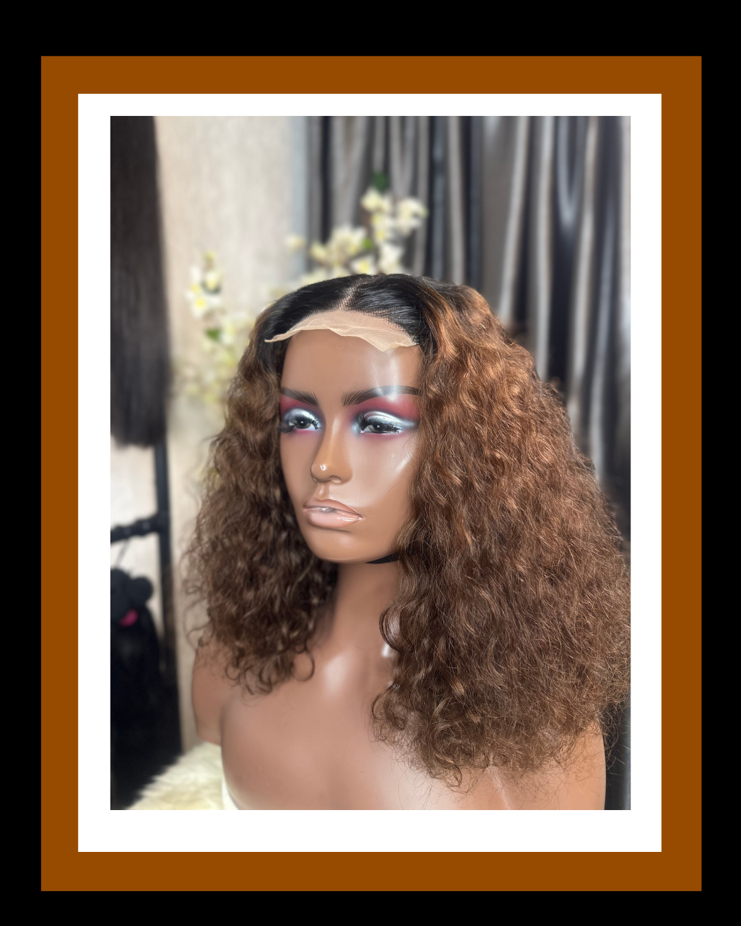 MISS JOJO  4*4 CLOSURE SDD LUXURY CURLS T1B/4