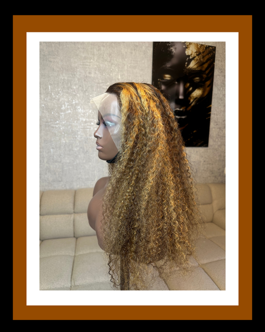 GIGI 13*4 FULL FRONTAL  KINKY CURLY