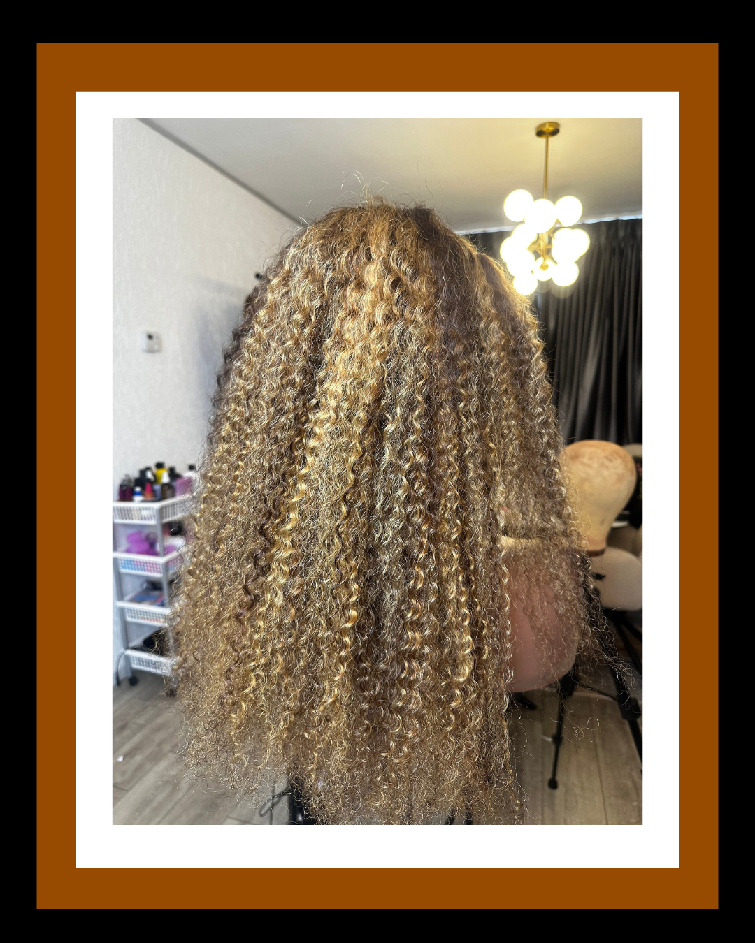 GIGI 13*4 FULL FRONTAL  KINKY CURLY